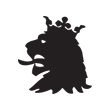 Crowned lion