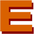 Orange and burgundy