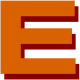 Orange and burgundy