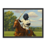 Poster with frame