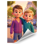 Poster without frame