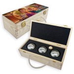 Wooden Box for 3 balls