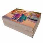 Wooden storage box