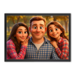 Poster with frame