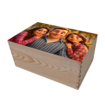 Wooden storage box