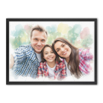 Poster with frame