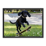 Poster with frame
