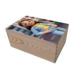 Wooden storage box