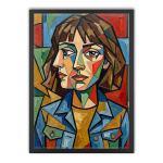 Poster with frame