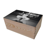 Wooden storage box