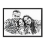 Poster with frame