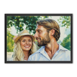 Poster with frame
