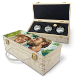 Wooden Box for 3 balls