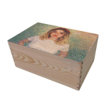 Wooden storage box