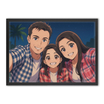 Poster with frame