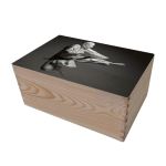 Wooden storage box