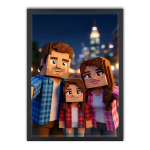 Poster with frame