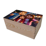 Wooden storage box