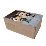 Wooden storage box