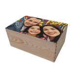 Wooden storage box
