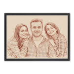 Poster with frame