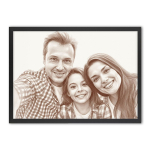 Poster with frame