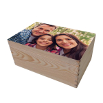 Wooden storage box