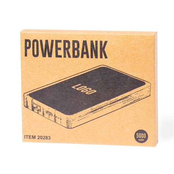 5000 mAh luminous customised power bank