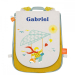 Children's backpack with name and hang-glider decoration Children's backpack with name and hang-glider decoration