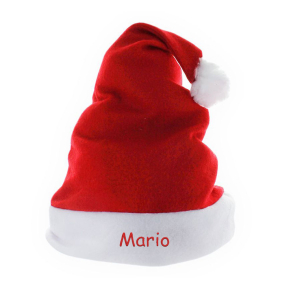 Children's Christmas hat with name