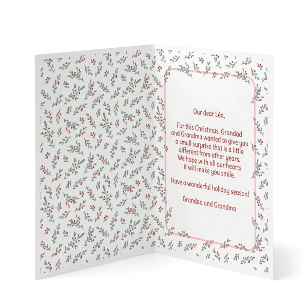 Christmas Card Red Berries