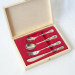 Photo box and its personalised cutlery Photo box and its personalised cutlery