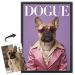 DOGUE magazine cover from a photo DOGUE magazine cover from a photo