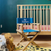Embroidered Babystar armchair with design Embroidered Babystar armchair with design