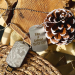 16 GB military dog-tag style USB stick customised with photo