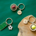 Engraved basketball keyring Engraved basketball keyring