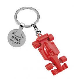 Engraved Formula 1 keyring