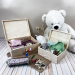 Engraved memory box rabbits