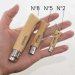 Engraved Opinel No.8 Olive Knife Gift Box Engraved Opinel No.8 Olive Knife Gift Box