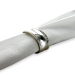 Engraved silver napkin ring Engraved silver napkin ring