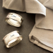 Engraved silver napkin ring Engraved silver napkin ring