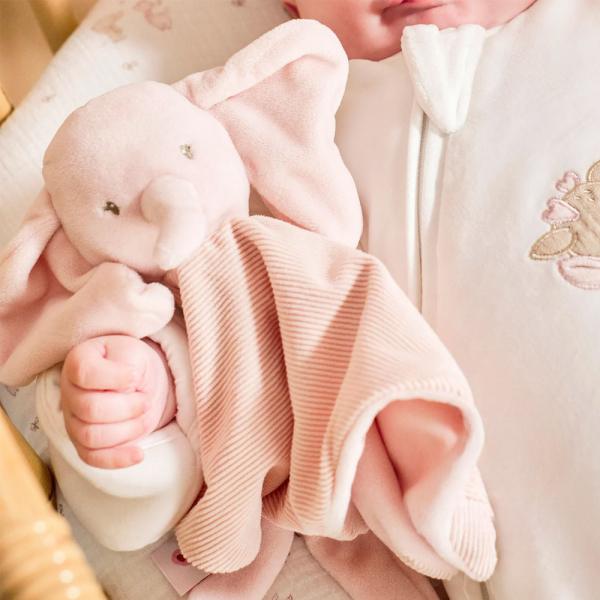 Fanfan the embroidered elephant comforter