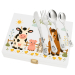 Farm Animals Gift Set with Personalised Cutlery Farm Animals Gift Set with Personalised Cutlery