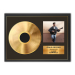 Framed poster - Gold or Platinum Record with photo - gold Framed poster - Gold or Platinum Record with photo - gold
