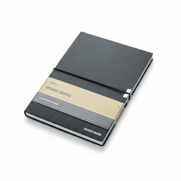 Hugo Boss gift set with notebook and ballpoint pen