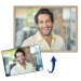 Impressionist-style portrait based on a photo Impressionist-style portrait based on a photo