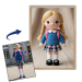 Knitted doll portrait from a photo Knitted doll portrait from a photo