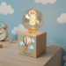 Filament Bulb Lamp Printed Hot Air Balloon