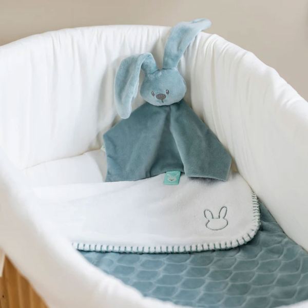 Rabbit embroidered cuddly toy