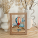 LED frame with name and hot air balloon LED frame with name and hot air balloon